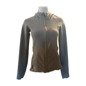 Lululemon Reversible scuba Full Zip Hoodie In Grey